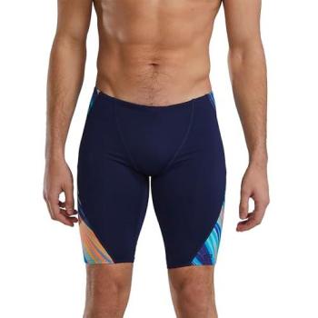 Fato de Banho TYR Durafast Elite Riptidal Jammer 34 – Azul, Laranja e Amarelo