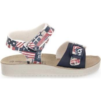 Bambini Gold Star Sandali Navy Mix