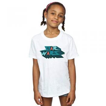 T-shirt en coton Star Wars pour filles avec logo edgy