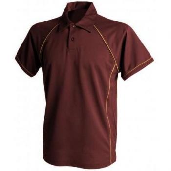 Dark Navy High‑Performance Mens Polo