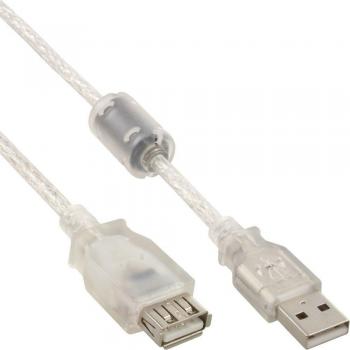 InLine USB 2.0 Verlängerung (1 m, USB 2.0), USB Kabel