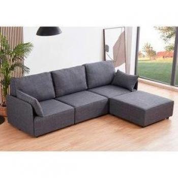 Mueble Sofá Mou 3 Plazas y Chaiselongue
