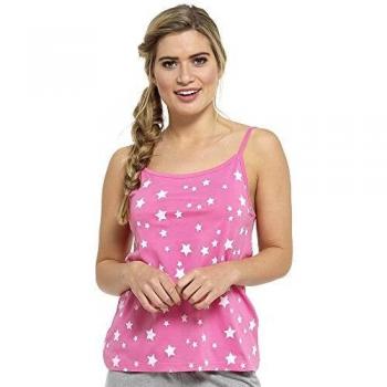 Fashion Vest Twin Set – Pink Star & Blue Plain – 20‑22