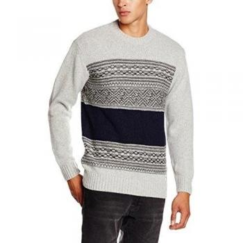 BILLABONG Mayfield Jersey Hombre Gris Heather Talla XL