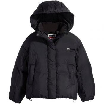 Noir Pillow‑Puff Coat – Women's Short Sleeve, UK 18