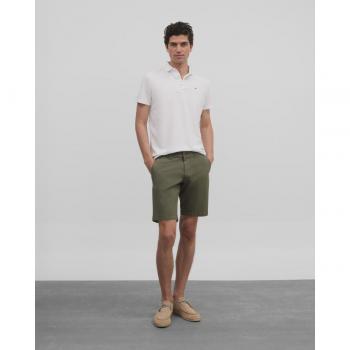 Bermuda fit estrecha en verde para hombre de Silbon