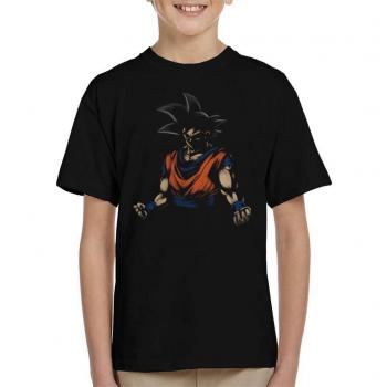 Kids’ Goku Cloud City 7 Black T‑Shirt – DBZ