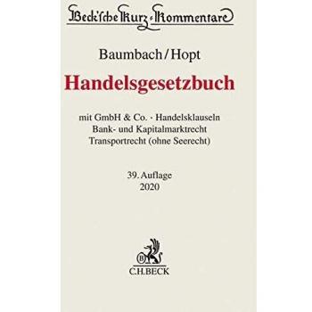 Handelsgesetzbuch: mit GmbH & Co., Handelsklauseln, Bank