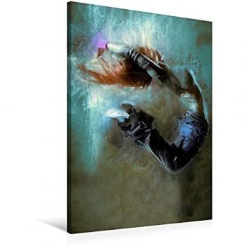 Hochformat Leinwand Druck „Fun Street Dance“ – Vliesqualität