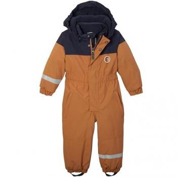 KILLTEC Kids Skioverall FIW 39 MNS ONPC – Fleece‑gefüllt, Kinnschutz, reflektierend