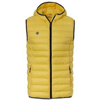 IZAS L-Size Steppweste Ortil in Gelb und Dunkelgrau