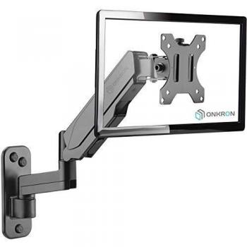 Onkron G150 Support mural pour TV ou écran PC de 13 à 32 Pouces Noir