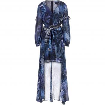 Vestido largo Guess Farrah azul