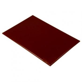 Hygiplas High Density Brown Kitchen Cutting Board