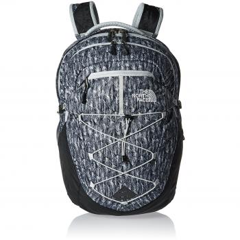 TNF Borealis Feather Print Backpack – Grey/Black