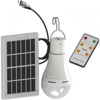 Indoor/Outdoor Solar Lantern with Remote