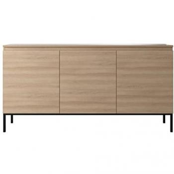 Selsey BEMMI 3-türiges Sideboard mit Metallfüßen