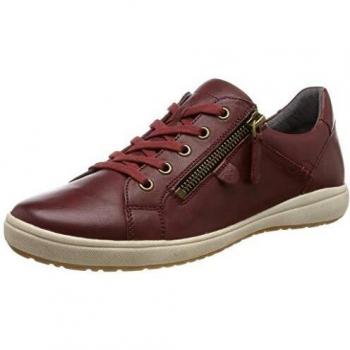 Josef Seibel Damen Caren 12 Sneaker, Dunkelrot, 39 EU