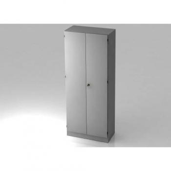 Grau/Grau Garderobenschrank 80 x 200,4 x 42 cm
