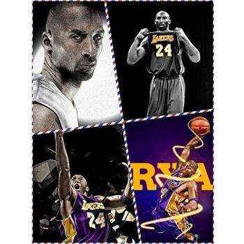 Muestra de Kobe Bryant 60x80 en seda