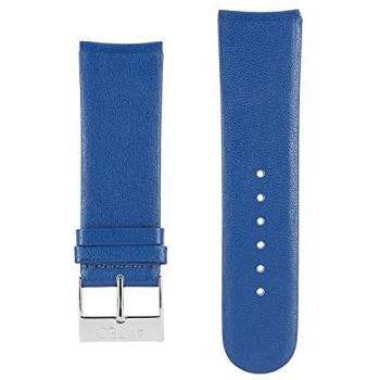 Bracelet en Cuir Bleu pour Montre Akteo 25 mm