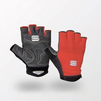 Guantes de bicicletas femeninos de raza deportiva