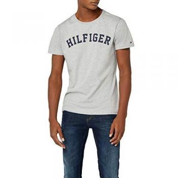 T-shirt Tommy Hilfiger SS Logo, Homme, Gris