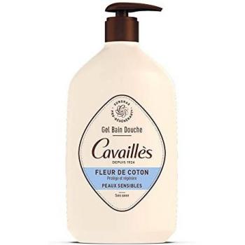 Cavaillès Gel Bain Douche Fleur de Coton Peau Sensible 1L