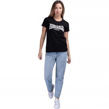 Cartmel Femme T-Shirt Lonsdale Nero XS‑XXL