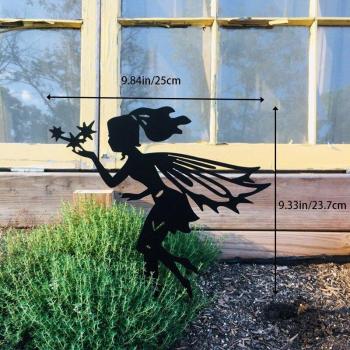 Ornamento de Hada para Jardinería y Arte en Metal