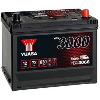 Batería de arranque Yuasa YBX3068 12V 72Ah 630A
