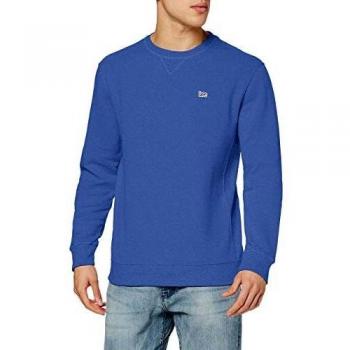 Sweat-shirt à col rond Lee, Bleu (Summer Blue NJ), X-Large Homme
