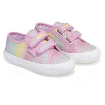 Superga 2750 Iridescent Glitter Strap Sneakers