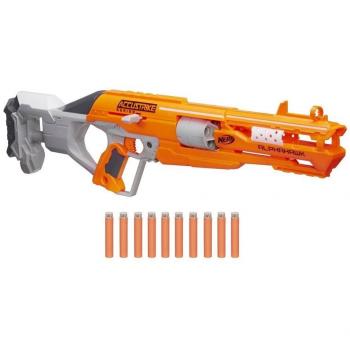 Nerf N-strike Accustrike Alpha Hawk Soft Dart Blaster with New Bullets