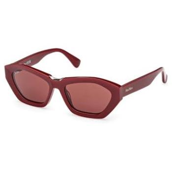 Bordeaux Géométrique MM0169 – Lunettes de soleil pour femme, taille 54