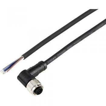 M12 Connector 2 m Right‑Angle Cable, TC‑12833084 – 5‑Pin RJ