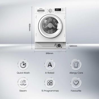 Hisense WF3M841BWI 8 kg Washing Machine