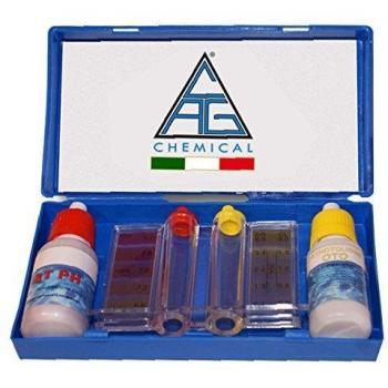 Kit di Controllo Qualità Acqua Piscina Liquidi in Flacone