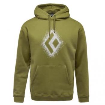 Sudadera Deportiva Black Diamond “Chalked Up” Verde Intenso / Blanca S