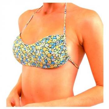 Carrie Tan Line Bikini Bandeau Femme M Rhythm