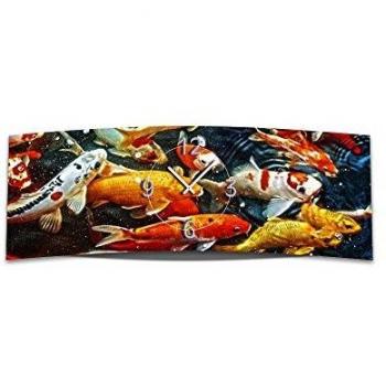 3D Wanduhr Fische XXL von Dixtime