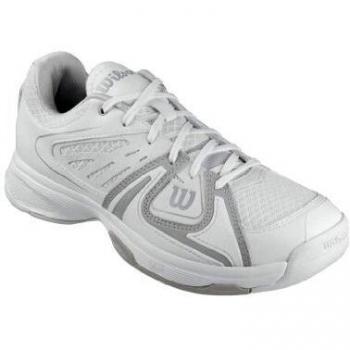 Wilson Rush 2 W Damen-Tennisschuhe Steel Grey/White/New Fuchsia EU 41