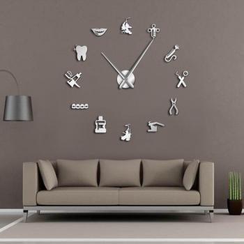 Silent Dentist Decor Clock