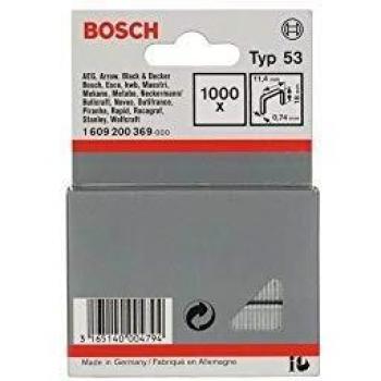 Bosch Type 53 18mm Staples, Pack of 1000