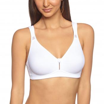 Sassa Sport-BH Damen, vorgeformt, Weiss, Größe 75D