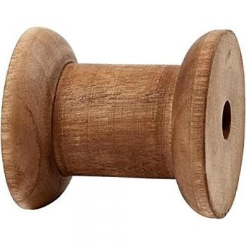 Set di Spooli di Legno Creativ 10, Marrone