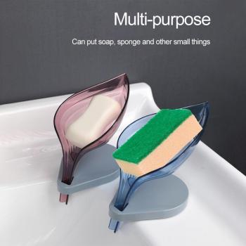 Leaf Design Soap Case