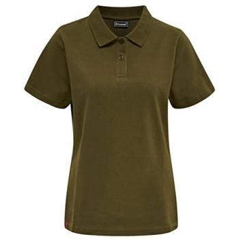 Hummel Polo Rossa a Maniche Corte