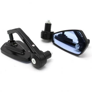 RoadGuard 22‑mm Handbar-Spiegel (Aluminium) – Yamaha R6, Suzuki GSXR