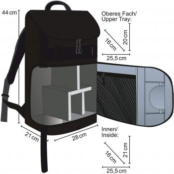 Sac à dos photo professionnel Mantona